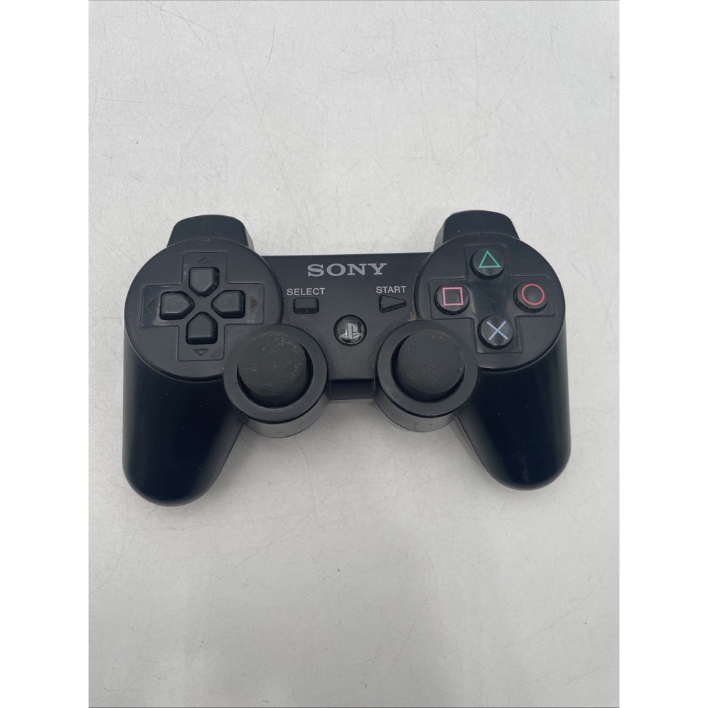 OEM Sony PS3 Controller Genuine DualShock 3 CECHZC2U-Tested- Black